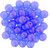 Starman Round Beads 6mm : Cosmic Twinkle - Sapphire (50pcs)