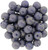Starman Round Beads 6mm : Pacifica - Elderberry (50pcs)