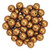 Starman Round Beads 6mm : ColorTrends: Saturated Metallic Hazel (50pcs)