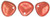 Starman Rose Petals 8 x 7mm : Halo - Cardinal (50pcs)