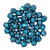 Starman Fire-Polish 3mm : ColorTrends: Saturated Metallic Quetzal Green (50pcs)
