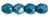 Starman Fire-Polish 3mm : ColorTrends: Saturated Metallic Quetzal Green (50pcs)