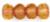 Starman Gem-Cut Rondelle 6 x 4mm : Copper - Lt Topaz (25pcs)