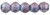 Starman English Cut Round 3mm : Luster - Transparent Denim Blue (50pcs)