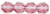 Starman Fire-Polish 8mm : French Rose (25pcs)
