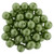 Starman Glass Pearls 6mm : Olive (25pcs)
