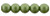 Starman Glass Pearls 6mm : Olive (25pcs)