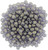 Starman Fire-Polish 2mm : Sueded Gold Tanzanite (50pcs)