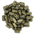 CzechMates Bricks 6 x 3mm Bead, Metallic Suede Gold - 50pcs