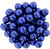 Starman Top Hole Round 6mm : ColorTrends: Saturated Metallic Lapis Blue (25pcs)