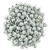 Starman Pinch Beads 5 x 3mm : Silver (50pcs)