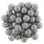 Starman Glass Pearls 6mm : Silver (25pcs)