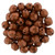 Starman Fire-Polish 6mm : Matte - Metallic Antique Copper (25pcs)
