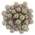 Starman Round Beads 6mm : Sueded Gold Amethyst (50pcs)