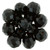 Starman Fire-Polish 12mm : Smoky Topaz (25pcs)