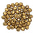 Starman Fire-Polish 2mm : ColorTrends: Saturated Metallic Ceylon Yellow (50pcs)