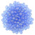 Starman English Cut Round 3mm : Luster Iris - Sapphire (50pcs)