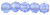 Starman English Cut Round 3mm : Luster Iris - Sapphire (50pcs)