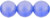 Starman Round Beads 8mm : Sueded Gold Sapphire (25pcs)