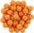 Starman Round Beads 6mm : Pacifica - Tangerine (50pcs)