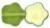 Starman Flowers 10 x 10mm : Matte - Olivine AB (25pcs)