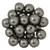 Starman Round Beads 8mm : ColorTrends: Saturated Metallic Frost Gray (25pcs)