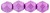 Starman Fire-Polish 6mm : ColorTrends: Saturated Metallic Spring Crocus (25pcs)
