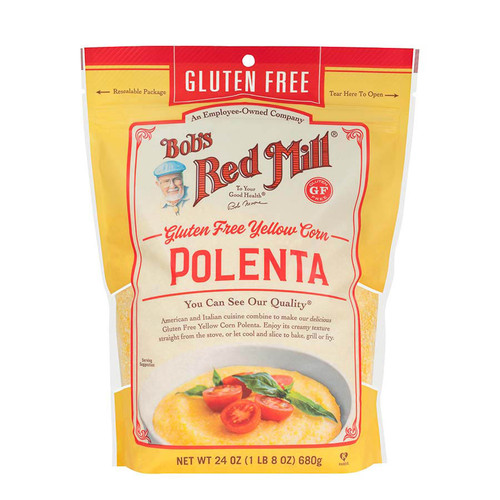 BOB'S RED MILL GLUTEN-FREE CORN GRITS POLENTA 24 OZ. BAG BOB'S RED MILL GLUTEN-FREE CORN GRITS POLENTA 24 OZ. BAG