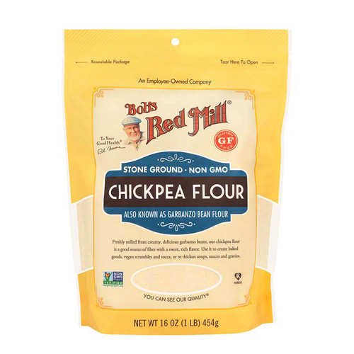 BOB'S RED MILL CHICKPEA FLOUR (GARBANZO BEAN FLOUR) 16 OZ BOB'S RED MILL CHICKPEA FLOUR (GARBANZO BEAN FLOUR) 16 OZ
