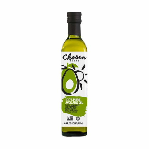 CHOSEN FOODS 100% PURE AVOCADO OIL 16.9 FL. OZ CHOSEN FOODS 100% PURE AVOCADO OIL 16.9 FL. OZ