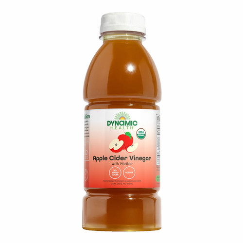 DYNAMIC HEALTH ORGANIC APPLE CIDER VINEGAR WITH THE MOTHER (GLASS) 16 FL. OZ DYNAMIC HEALTH ORGANIC APPLE CIDER VINEGAR WITH THE MOTHER (GLASS) 16 FL. OZ