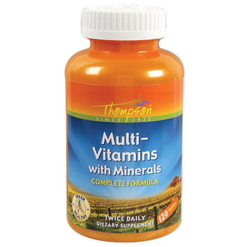 THOMPSON MULTI VITAMIN/MINERAL 120 TABLETS THOMPSON MULTI VITAMIN/MINERAL 120 TABLETS