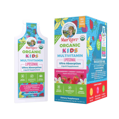 MARYRUTH'S KIDS MULTIVITAMIN LIPOSOMAL POUCHES 14 COUNT MARYRUTH'S KIDS MULTIVITAMIN LIPOSOMAL POUCHES 14 COUNT