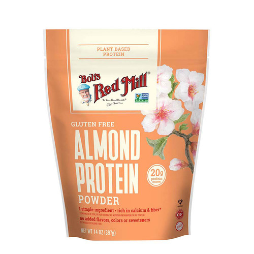 BOB'S RED MILL GLUTEN- FREE ALMOND PROTEIN POWDER 14 OZ BOB'S RED MILL GLUTEN- FREE ALMOND PROTEIN POWDER 14 OZ