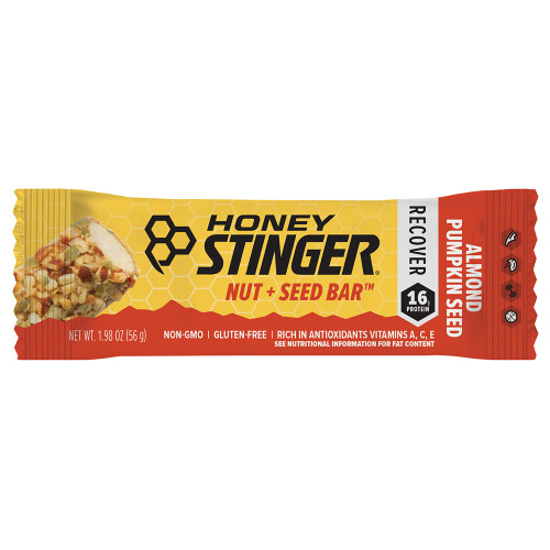 HONEY STINGER ALMOND PUMPKIN NUT + SEED BAR 1.98 OZ HONEY STINGER ALMOND PUMPKIN NUT + SEED BAR 1.98 OZ