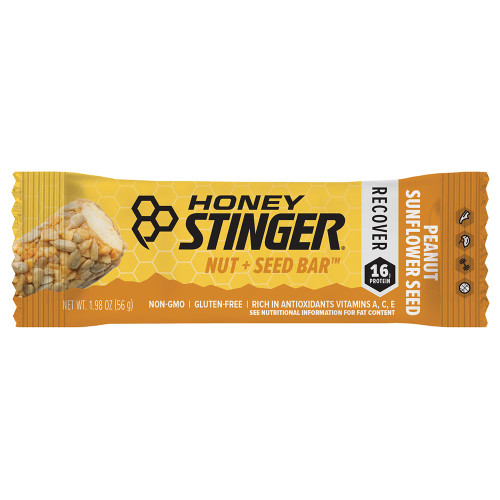 HONEY STINGER PEANUT SUNFLOWER NUT + SEED BAR 1.98 OZ HONEY STINGER PEANUT SUNFLOWER NUT + SEED BAR 1.98 OZ