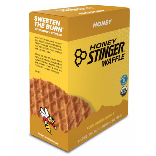 HONEY STINGER ORGANIC HONEY WAFFLES BOX 6 (1.06 OZ.) WAFFLES HONEY STINGER ORGANIC HONEY WAFFLES BOX 6 (1.06 OZ.) WAFFLES