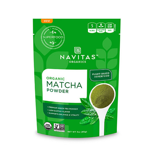 NAVITAS ORGANICS MATCHA POWDER 3 OZ NAVITAS ORGANICS MATCHA POWDER 3 OZ