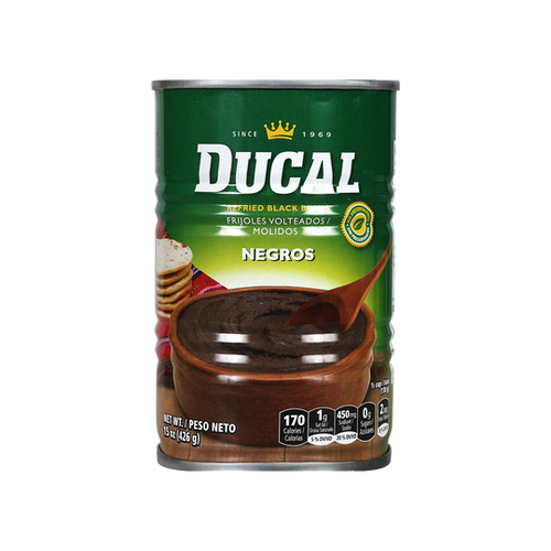 Ducal Refried Black Beans, 6 Pack Ducal Refried Black Beans, 6 Pack