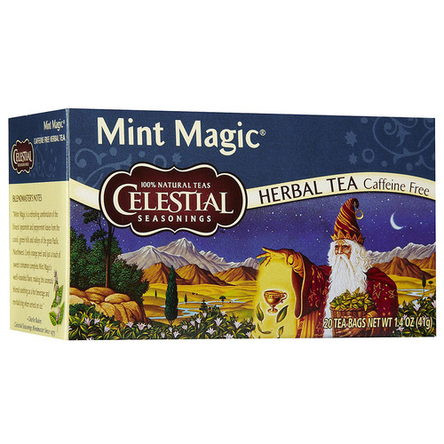 CELESTIAL SEASONINGS MINT MAGIC TEA 20 TEA BAGS CELESTIAL SEASONINGS MINT MAGIC TEA 20 TEA BAGS