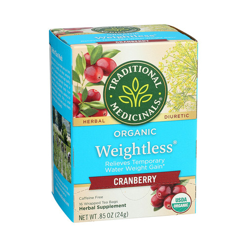 TRADITIONAL MEDICINALS ORGANIC CRANBERRY TEA 16 TEA BAGS TRADITIONAL MEDICINALS ORGANIC CRANBERRY TEA 16 TEA BAGS