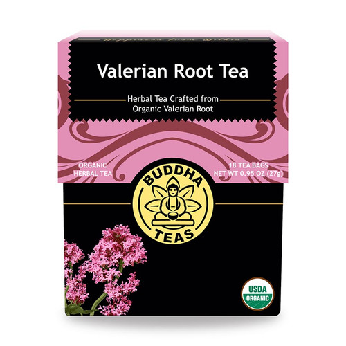 BUDDHA TEAS ORGANIC VALERIAN ROOT 18 TEA BAGS BUDDHA TEAS ORGANIC VALERIAN ROOT 18 TEA BAGS