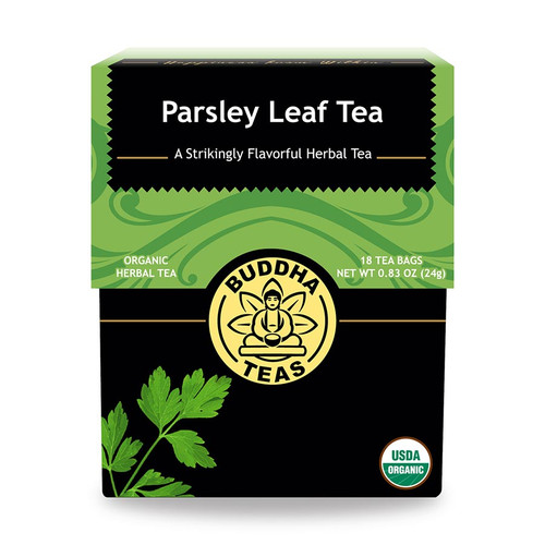BUDDHA TEAS ORGANIC PARSLEY LEAF 18 TEA BAGS BUDDHA TEAS ORGANIC PARSLEY LEAF 18 TEA BAGS