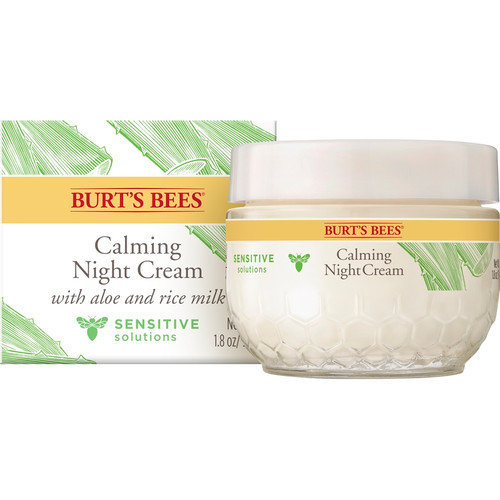 BURT'S BEES SENSITIVE NIGHT CREAM 1.8 OZ. BURT'S BEES SENSITIVE NIGHT CREAM 1.8 OZ.