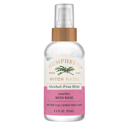 HUMPHREYS ALCOHOL FREE SOOTHE WITH ROSE MIST 3.3 OZ HUMPHREYS ALCOHOL FREE SOOTHE WITH ROSE MIST 3.3 OZ