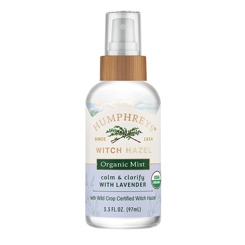 HUMPHREYS ORGANIC CALM & CLARIFY WITH LAVENDER MIST 3.3 OZ HUMPHREYS ORGANIC CALM & CLARIFY WITH LAVENDER MIST 3.3 OZ
