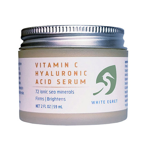 WHITE EGRET HYALURONIC ACID WITH VITAMIN C 2 FL. OZ. WHITE EGRET HYALURONIC ACID WITH VITAMIN C 2 FL. OZ.