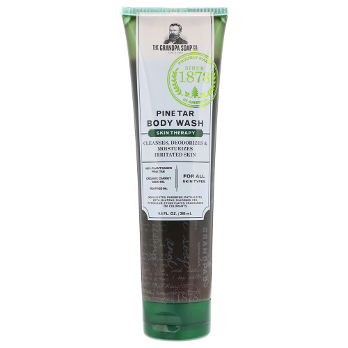 GRANDPA SOAP CO. PINE TAR BODY WASH 9.5 OZ. GRANDPA SOAP CO. PINE TAR BODY WASH 9.5 OZ.