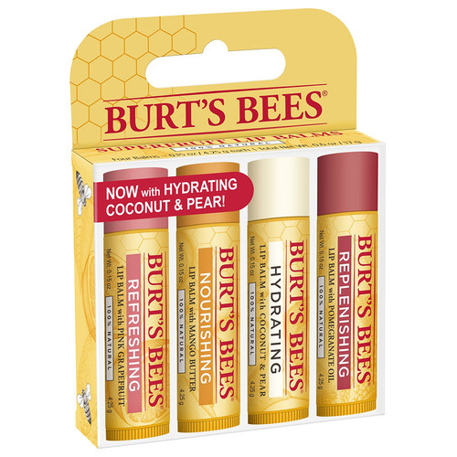 BURT'S BEES SUPERFRUIT LIP BALM BLISTER BOX 0.15 OZ. BURT'S BEES SUPERFRUIT LIP BALM BLISTER BOX 0.15 OZ.