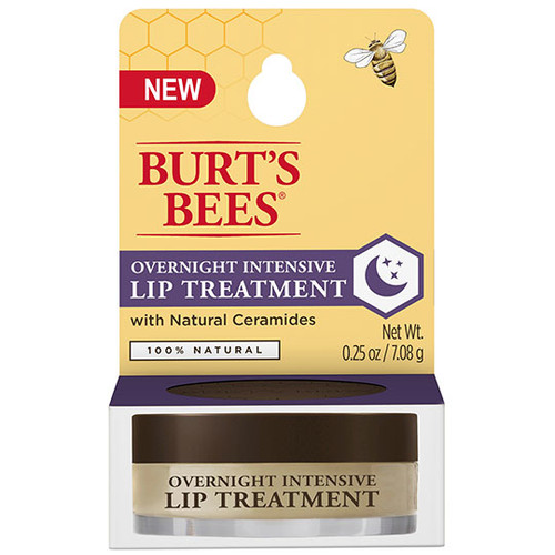 BURT'S BEES OVERNIGHT INTENSE LIP TREATMENT 0.25 OZ. BURT'S BEES OVERNIGHT INTENSE LIP TREATMENT 0.25 OZ.